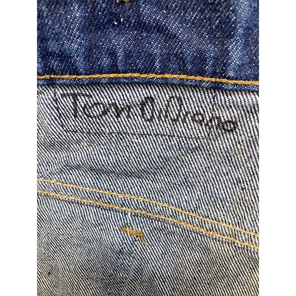 VTG LEVI 317 Bootcut Jeans Mens Size 42x30 Orange Tab Made in USA (Actual 40x29)